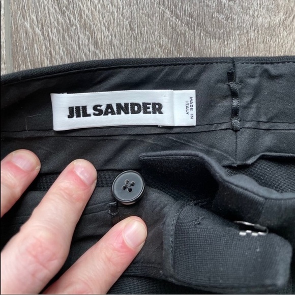 Jil Sander Black Skinny Pants - Picture 2 of 5